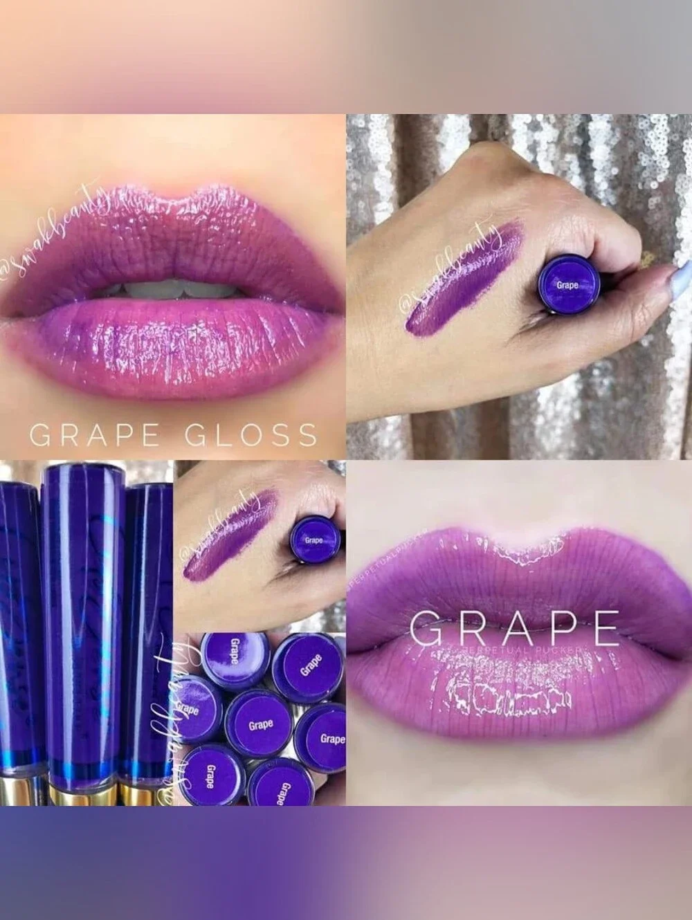 Limited Edition Grape Lipsense Lip Gloss